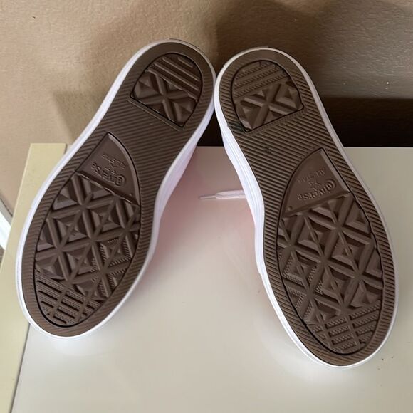 Pink Chuck Taylor All Star Move Platform Canvas big kids size 4.5 - Picture 5 of 6